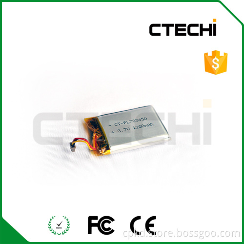 Li ion polymer battery 703450 for laser equipment
